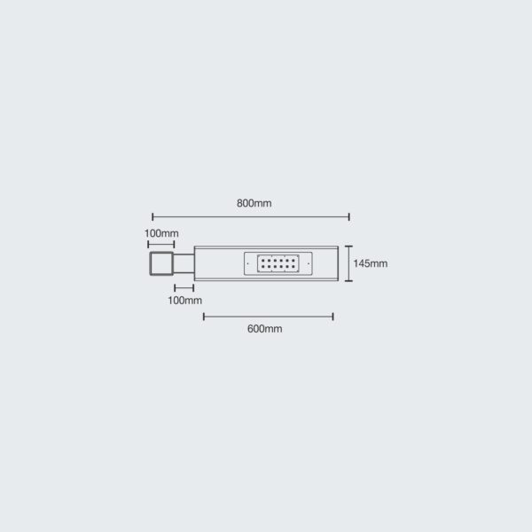 Squaro 4221 A Square Pole DIA