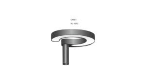 Galaxy Post Top Pole Light