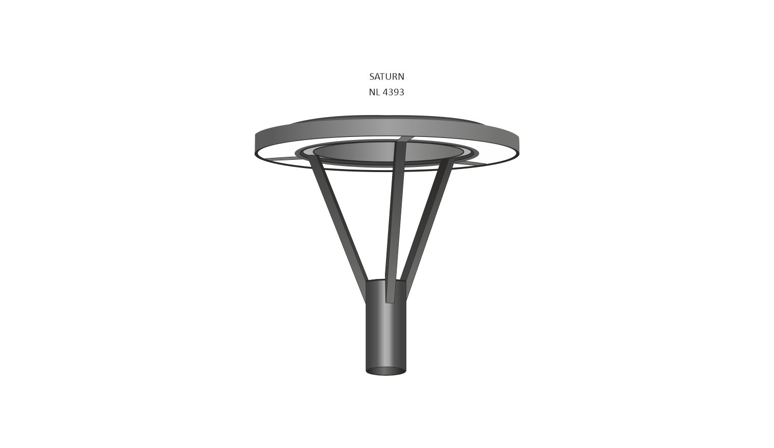 Galaxy Post Top Pole Light